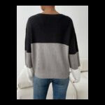 ⁦بلوزة صوف ستاتي ألوان متعددة⁩ - الصورة ⁦2⁩