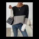 ⁦بلوزة صوف ستاتي ألوان متعددة⁩ - الصورة ⁦4⁩