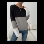 ⁦بلوزة صوف ستاتي ألوان متعددة⁩ - الصورة ⁦5⁩