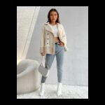 ⁦جاكيت ستاتي لون اوف وايت⁩ - الصورة ⁦5⁩