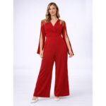 افرهول قماش ستاتي لون أحمر