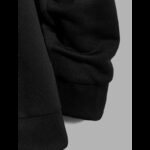 ⁦بلوزة كم قبة دائرية للنساء لون اسود⁩ - الصورة ⁦4⁩