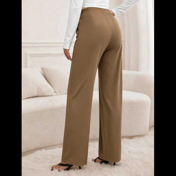 ⁦بنطلون رسمي نسائي لون بيج⁩ - الصورة ⁦6⁩
