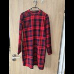 بلوزه ستاتي لون كحلي وأحمر كروهات