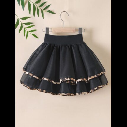 تنورة بناتي لون اسود