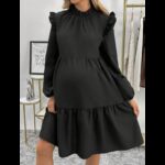 ⁦فستان حمل نسائي لون اسود⁩ - الصورة ⁦4⁩