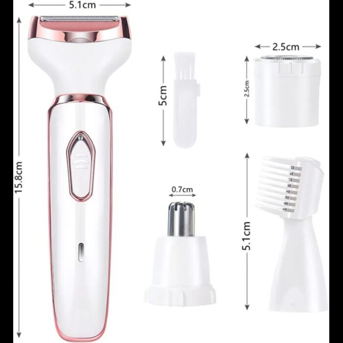 ⁦ماكينة ازالة الشعر 4 في 1 للنساء⁩ - الصورة ⁦11⁩