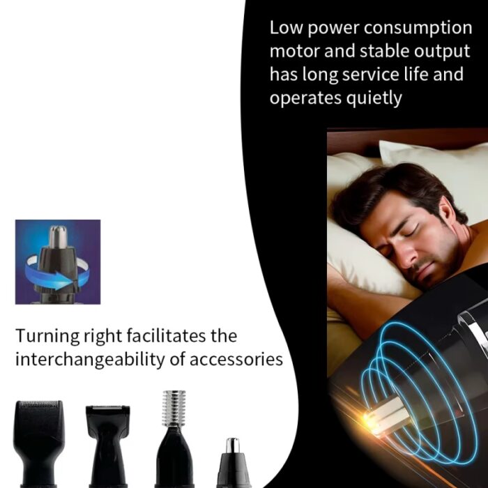 ⁦ماكينة حلاقة 4 في 1 للرجال kemi⁩ - الصورة ⁦3⁩