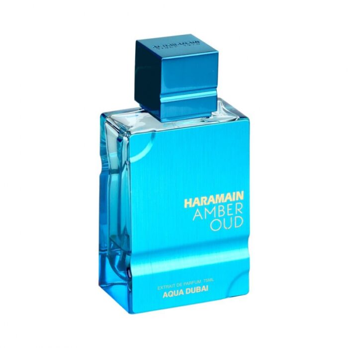 ⁦Amber Oud Aqua Dubai Extrait de Parfum By Al Haramain For Unisex 75ML⁩ - الصورة ⁦7⁩