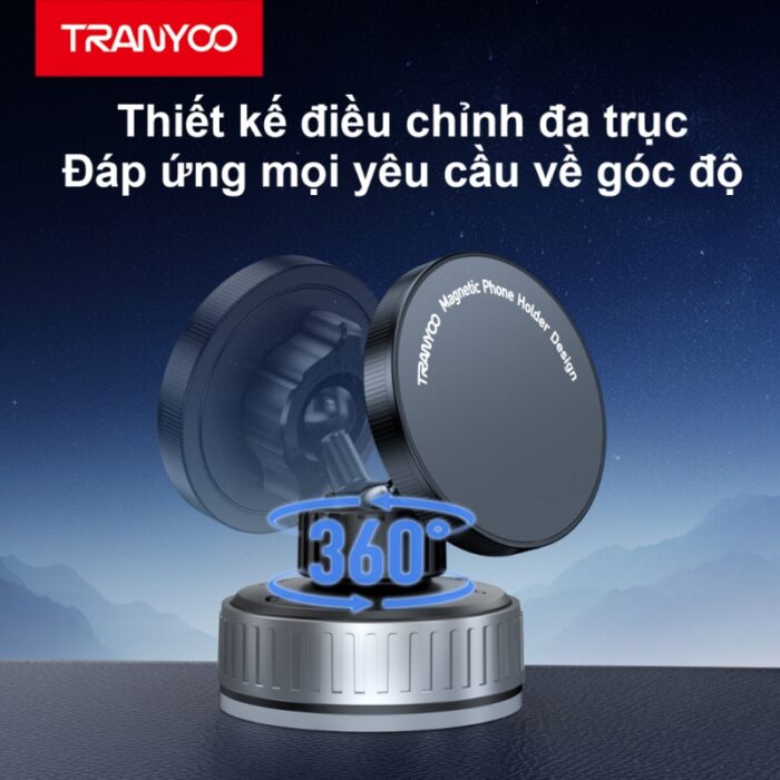 ⁦Tranyoo Magnetic Phone Holder T-Z23⁩ - الصورة ⁦3⁩
