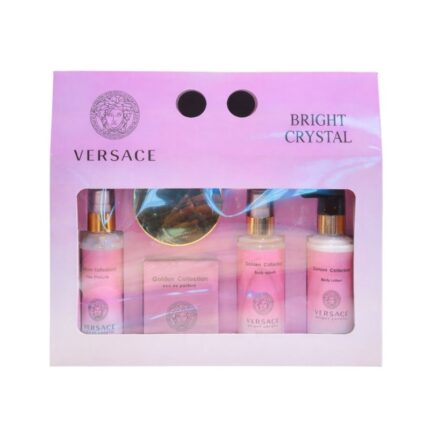Golden Collections Perfumes For Women Bright Crystal Versace Set