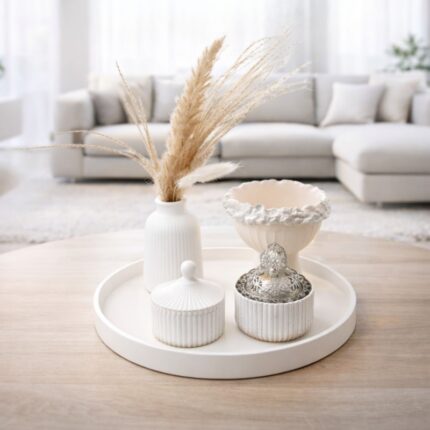 بكج ديكور كونكريت مكون من 5قطع صناعة يدوية Hand Made