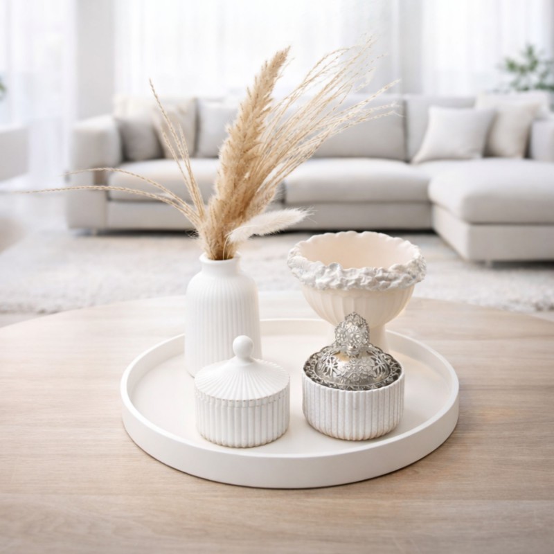 ⁦بكج ديكور كونكريت مكون من 5قطع صناعة يدوية Hand Made⁩ - الصورة ⁦1⁩