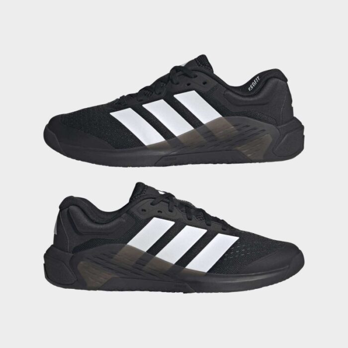 ⁦adidas Mens' Dropset 4 Power Training Shoes-Black⁩ - الصورة ⁦10⁩
