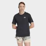 ⁦adidas Womens' adi365 Running Essentials T-shirt - Black⁩ - الصورة ⁦2⁩