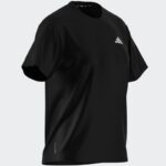 ⁦adidas Womens' adi365 Running Essentials T-shirt - Black⁩ - الصورة ⁦8⁩