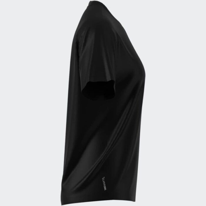 ⁦adidas Womens' adi365 Running Essentials T-shirt - Black⁩ - الصورة ⁦9⁩