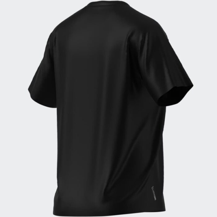 ⁦adidas Womens' adi365 Running Essentials T-shirt - Black⁩ - الصورة ⁦10⁩