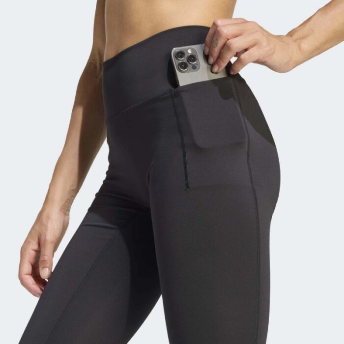 ⁦adidas Womens' Optime Workout Full Length Leggings-Black⁩ - الصورة ⁦7⁩