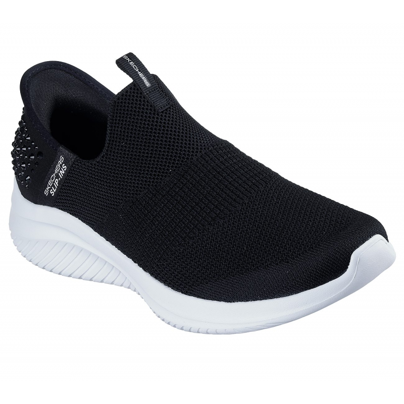 ⁦Skechers Womens' Ultra Flex 3.0 - Sparkled Stones Shoes-Pink⁩ - الصورة ⁦1⁩