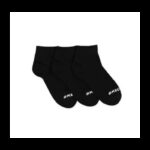 Skechers Unisex No Show (3 Pair) Socks (27-30)-White