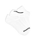 Skechers Unisex' Non Terry Low Cut (3 Pair) Socks (36-41)-White