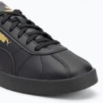 ⁦Puma Mens' Club II SL Shoes- Black⁩ - الصورة ⁦7⁩
