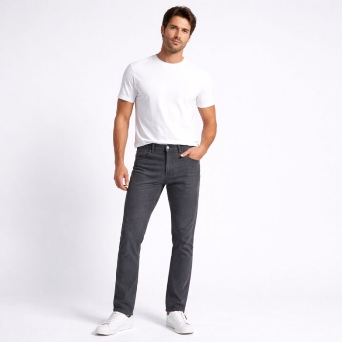 ⁦بنطلون كتان رجالي لون فيراني⁩ - الصورة ⁦2⁩