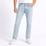 بنطلون جينز رجالي لون ازرق فاتح