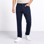 بنطلون لايكرا رجالي لون كحلي