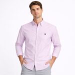 قميص رجالي لون زهري