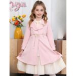 ⁦فستان قطعتين لون زهري⁩ - الصورة ⁦2⁩