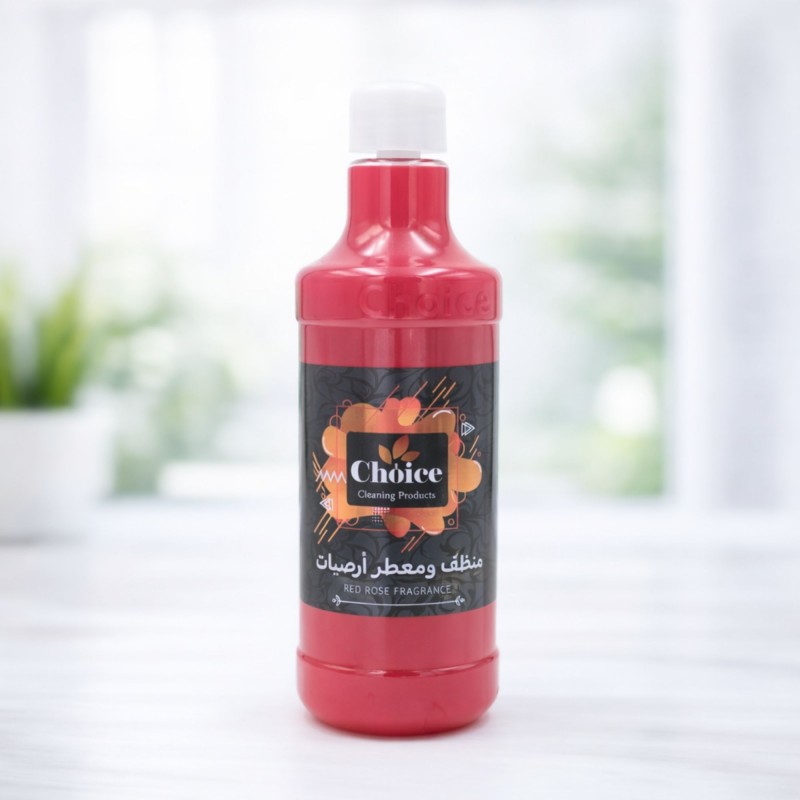 ⁦معطر ومنظف ارض احمر من تشويس Choice سعة 1 لتر⁩ - الصورة ⁦1⁩