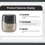 ⁦VGR V-345 Professional Electric Shaver For Men⁩ - الصورة ⁦12⁩